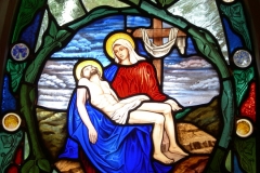 Harvington-Hall-Flower-Ladies-Window-Pieta