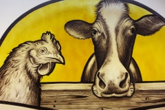 The-Butchers-Arms-Pub-Window-Hen-Cow